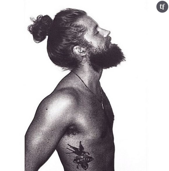 Le man bun sur Instagram