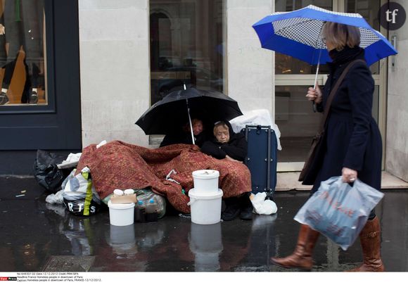 Femmes sans-domicile fixe à Paris en 2012