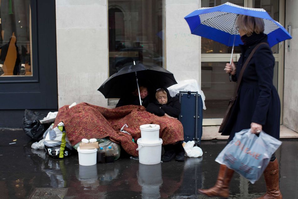 Femmes sans-domicile fixe à Paris en 2012