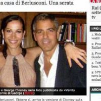 Rubygate : la photo choc de Georges Clooney