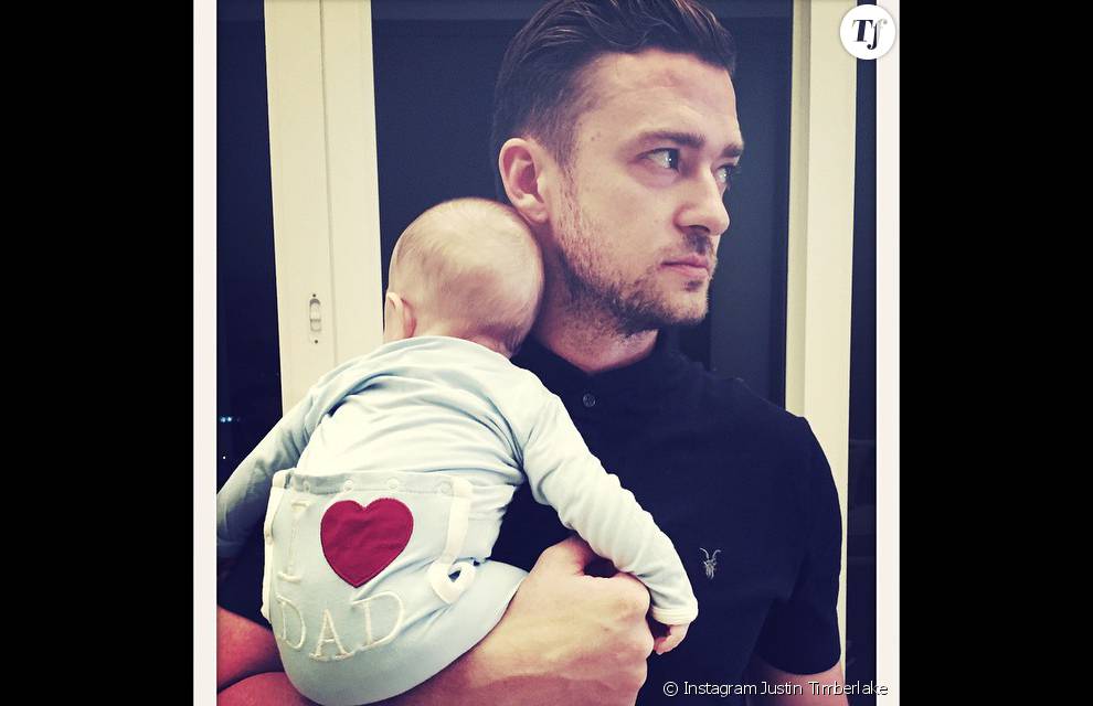 Il semble que le bébé de Justin Timberlake soit déjà fan de son papa