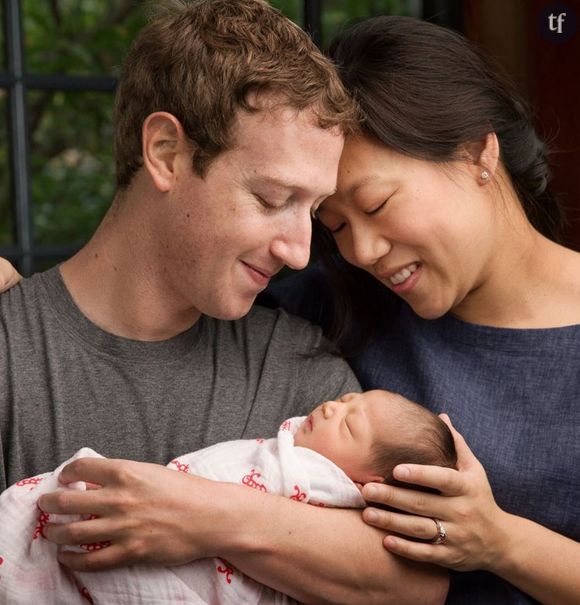 Mark Zuckerberg et Priscilla Chan, heureux parents de Max