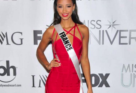 Miss Univers 2015 : la robe de Flora Coquerel en hommage aux victimes des attentats de Paris