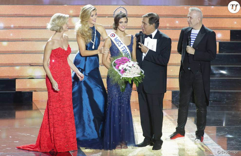 Sylvie Tellier, Miss France 2002, Camille Cerf, Miss France 2015, Iris Mittenaere, Miss France 2016, Jean-Pierre Foucault, Jean-Paul Gaultier