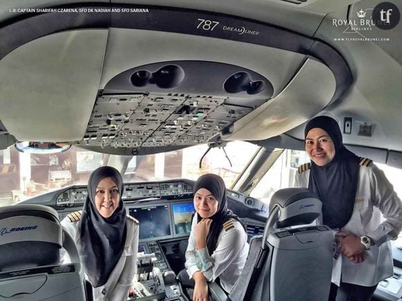 En Arabie saoudite, un équipage féminin fait atterrir un avion... mais n'a pas le droit de conduire une voiture