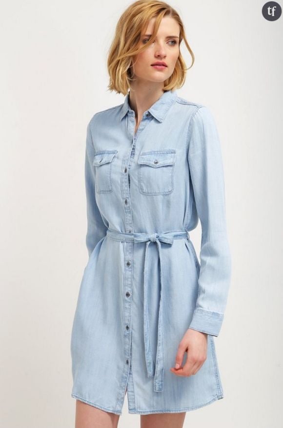 Robe en jean Gap, 51 euros sur Zalando.