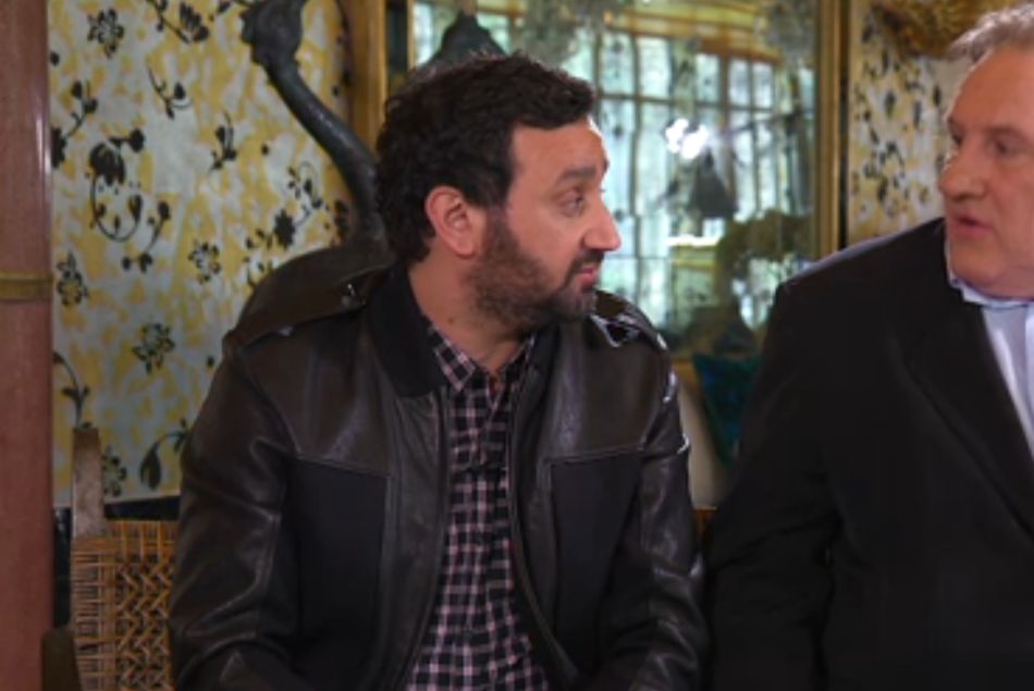 Gérard Depardieu et Cyril Hanouna dans TPMP