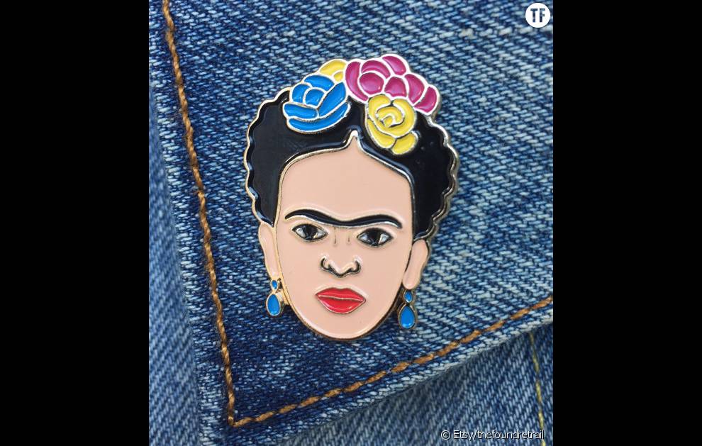 Pin&#039;s Frida Kahlo, 9 euros sur  Etsy 