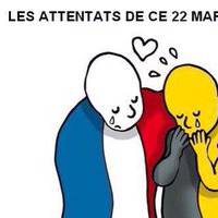 Attentats de Bruxelles : les stars du monde entier rendent hommage aux victimes