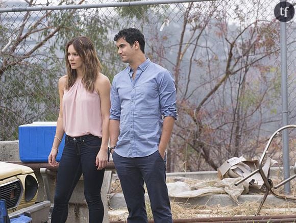 Elyes Gabel et Katharine McPhee dans Scorpion