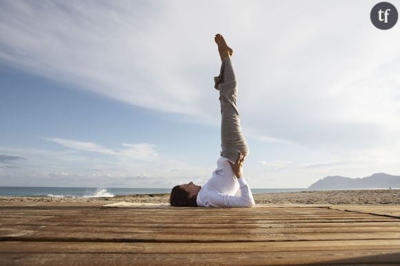 Yoga - Posture de la chandelle