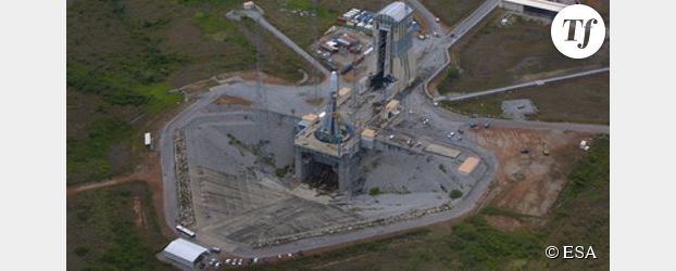 Suivre en direct le lancement de la fusée Soyouz en Guyane