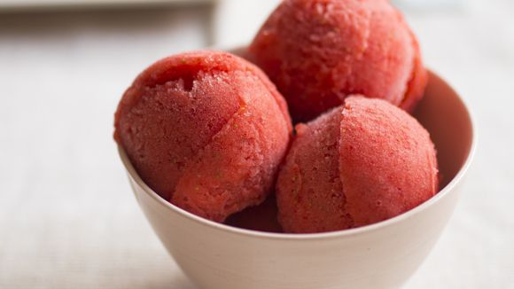 La recette du sorbet à la pastèque à un ingrédient