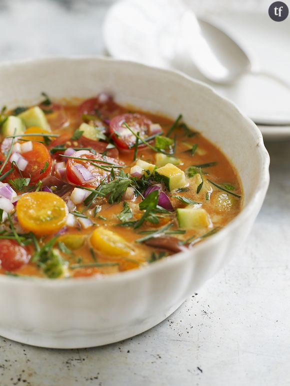 Recette : la rainbow soup (ou soupe arc-en-ciel)