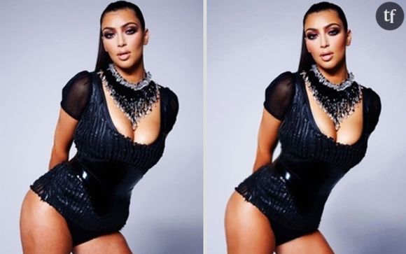 Kim Kardashian : ses vergetures retouchées malgré elle