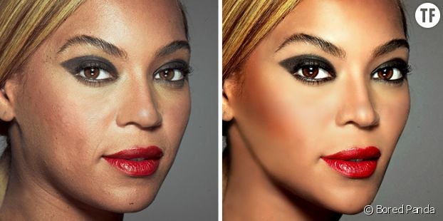 Retouches de photos de stars : Beyoncé, plus humaine qu'il n'y paraît