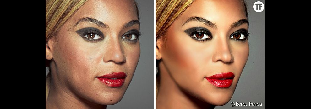 Retouches de photos de stars : Beyoncé, plus humaine qu&#039;il n&#039;y paraît