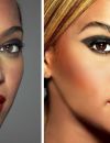 Photoshop : le visage de Beyoncé lissé et affiné sur Photoshop