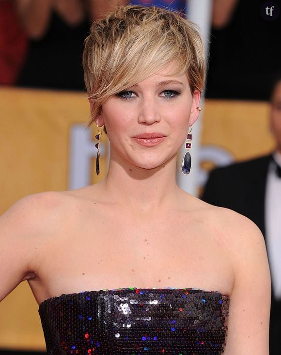 La coupe courte de Jennifer Lawrence.