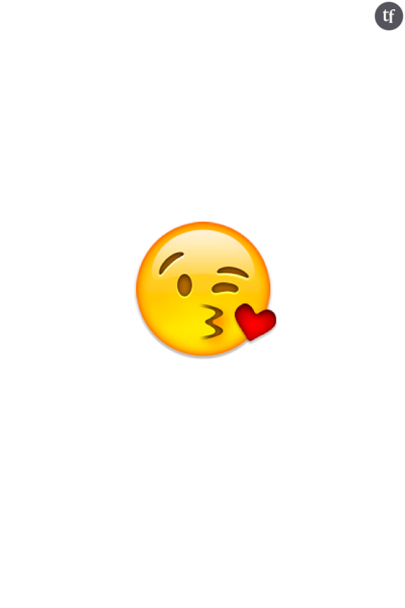 Emoji Instagram : gros bisous