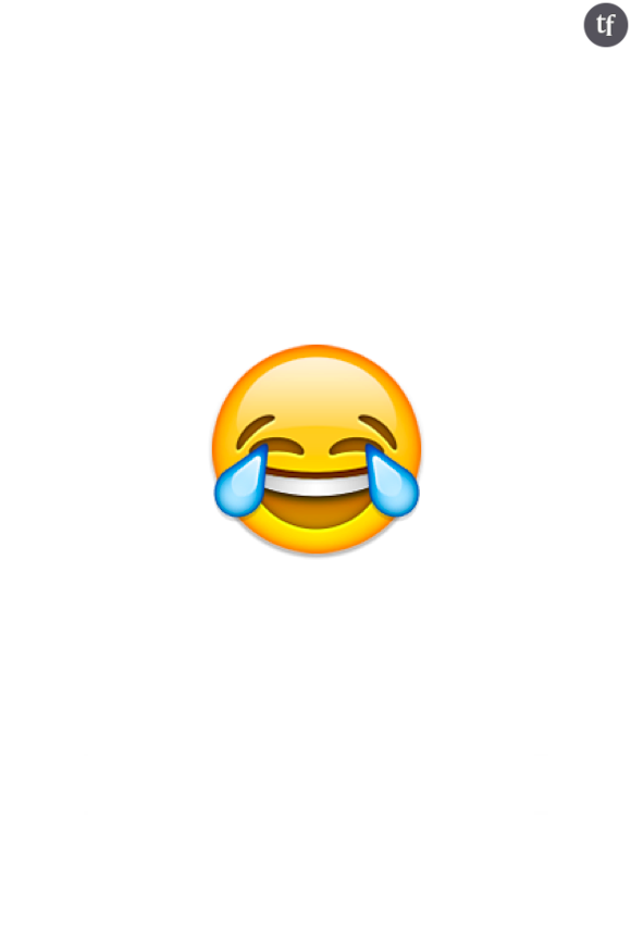 Emoji Instagram : pleure de rire