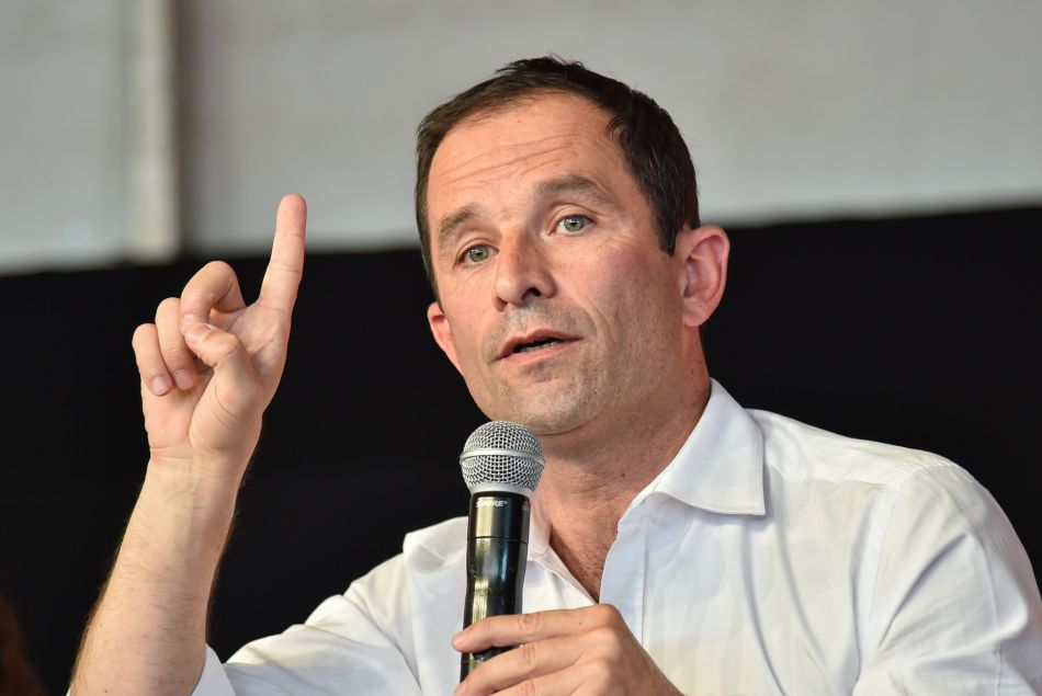 Benoît Hamon, candidat à la primaire de la gauche