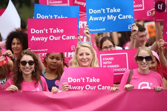 Protestation pour protéger le droit à l'avortement aux Etats-Unis