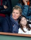  Elise Lucet et sa fille Rose à Roland Garros à Paris le 4 juin 2016 