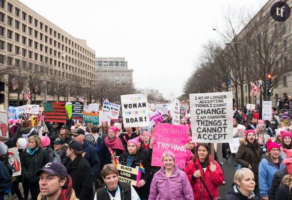 La Women's March à Washington le 21 janvier 2017