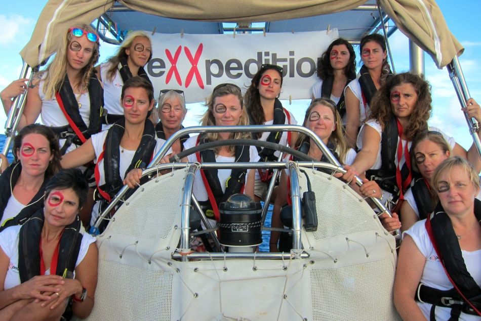 L'équipage 100% d'Exxpedition en lutte contre la pollution des oceans