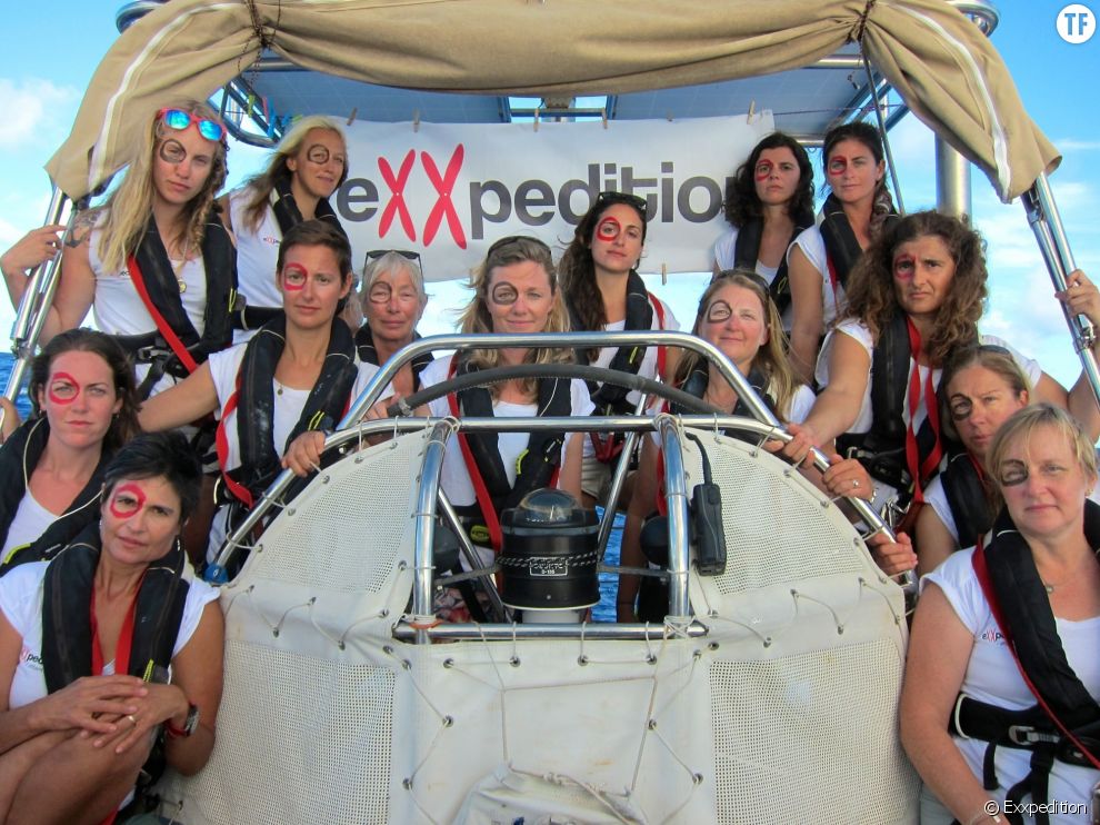 L&#039;équipage 100% d&#039;Exxpedition en lutte contre la pollution des oceans