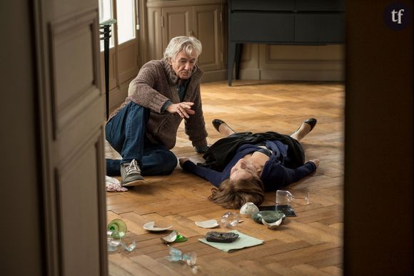 Extrait du film Elle, avec Isabelle Huppert et Paul Verhoeven, 2015. 