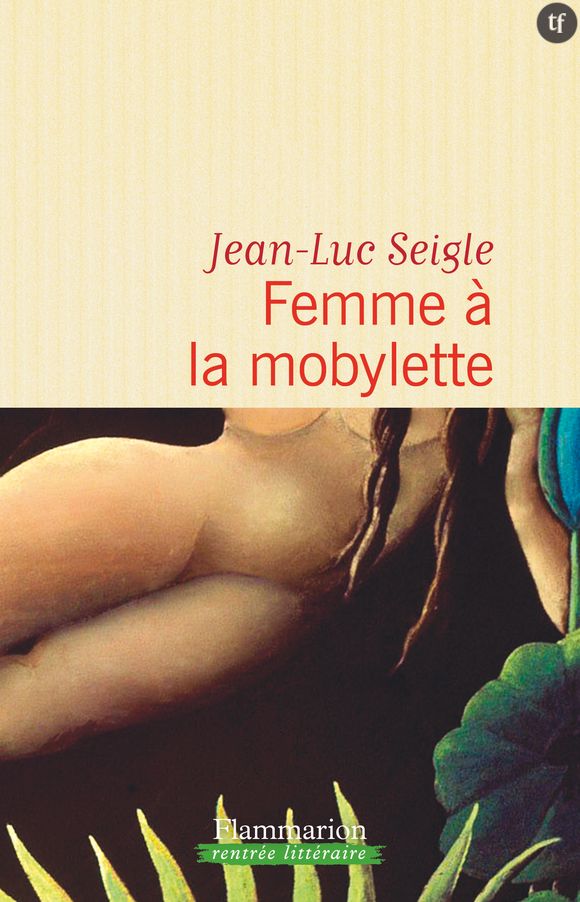 Femme à la mobylette