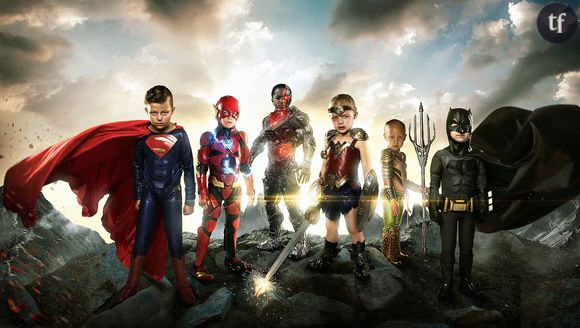 Des enfants malades deviennent les héros de Justice League