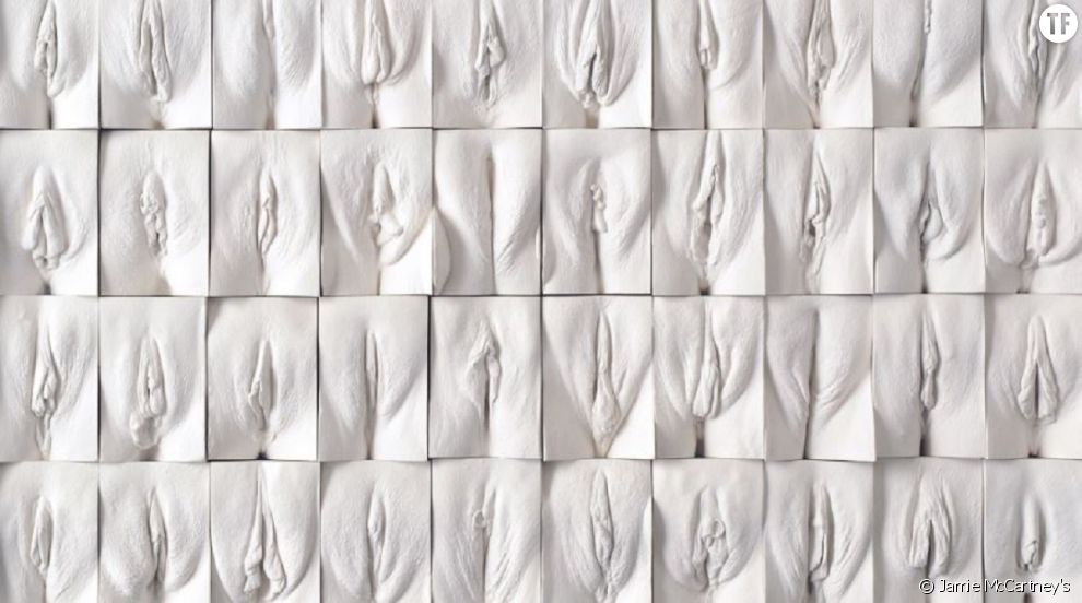 &quot;The Great Wall of Vagina&quot;, sculpture de l&#039;artiste J amie McCartney&#039;s  