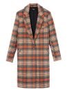 Manteau à carreaux long School Rag, 189€