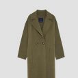  Manteau d'homme kaki Zara, 79,95€ 