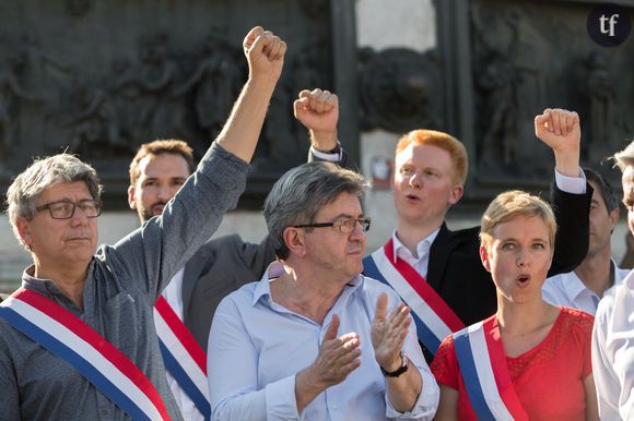 Les députés de la France Insoumise le 3 juillet 2017 à Paris