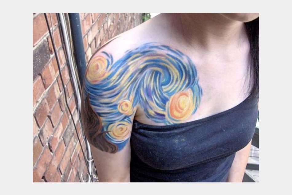 Idées de tatouages inspirés par les oeuvres d'art