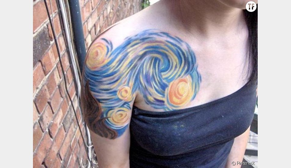 9 Idees De Tatouages Inspires D Oeuvres D Art Terrafemina