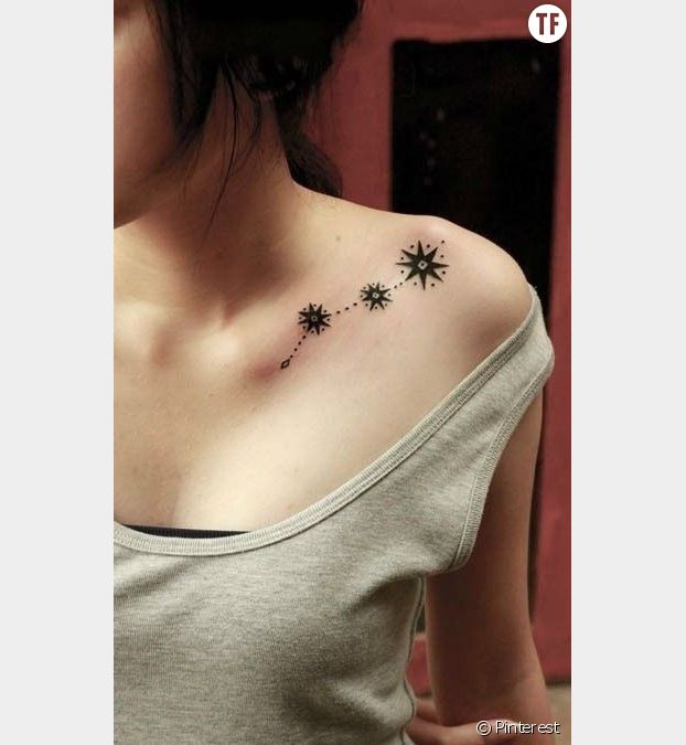 Tatouage étoile : 15 idées de petits tatouages étoiles ...