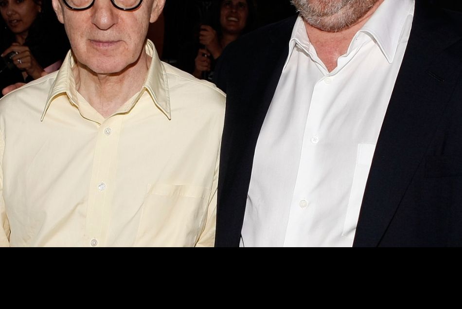 Harvey Weinstein et Woody Allen en 2008 à Los Angeles.