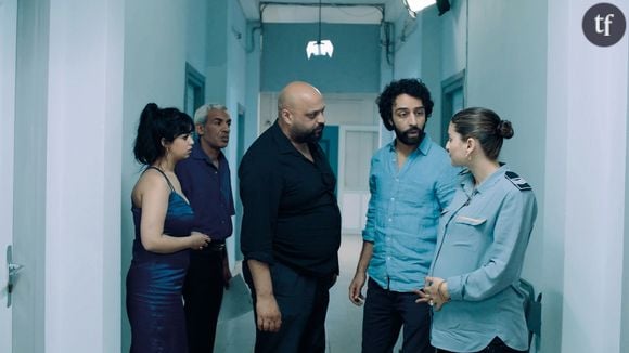 Mariam El Ferjani et Ghanem Zrelli dans "La Belle et la Meute"