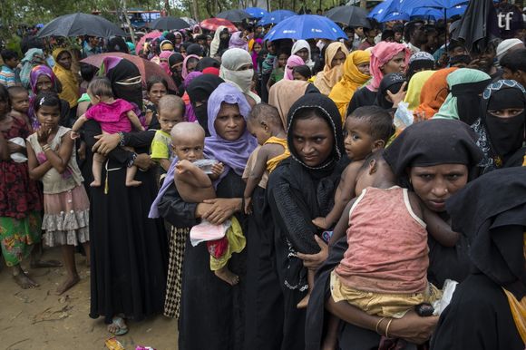 82% des rohingyas installés au Bangladesh sont des femmes et des enfants.