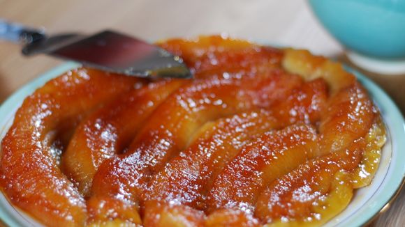 L'appétissante recette de tarte tatin aux bananes