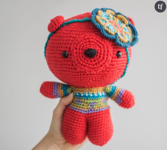 Photo d'illustration d'un amigurumi.