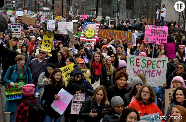 La Women's March de Washington le 21 janvier 2017