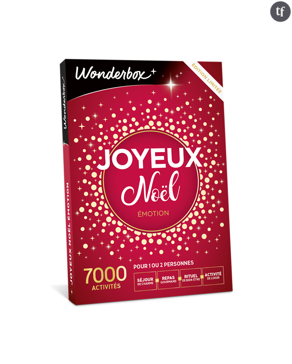 Le coffret Wonderbox spécial Noël.