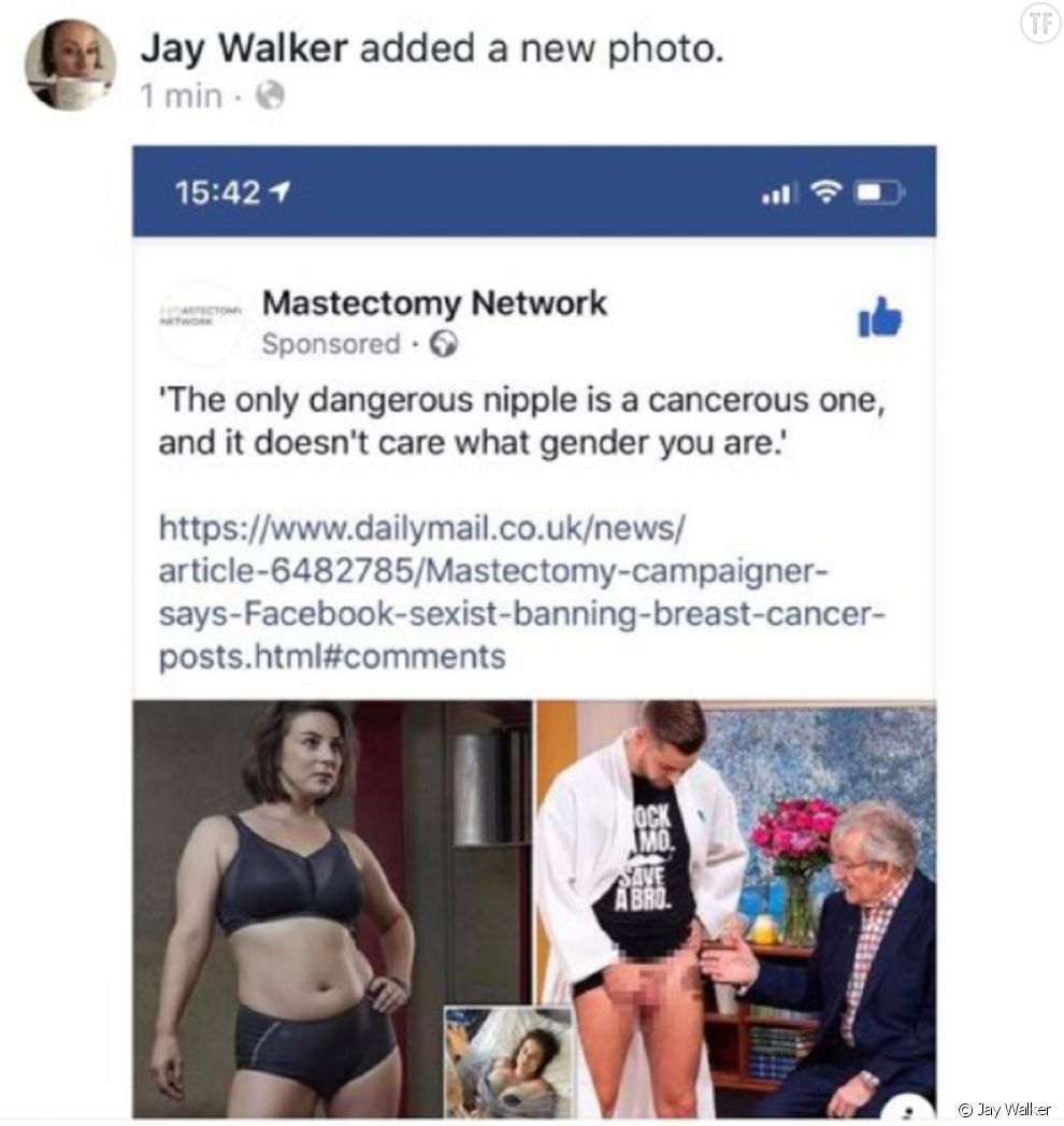 La réponse de Facebook à Jay Walker