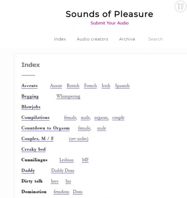 Sounds of Pleasure - Tumblr -